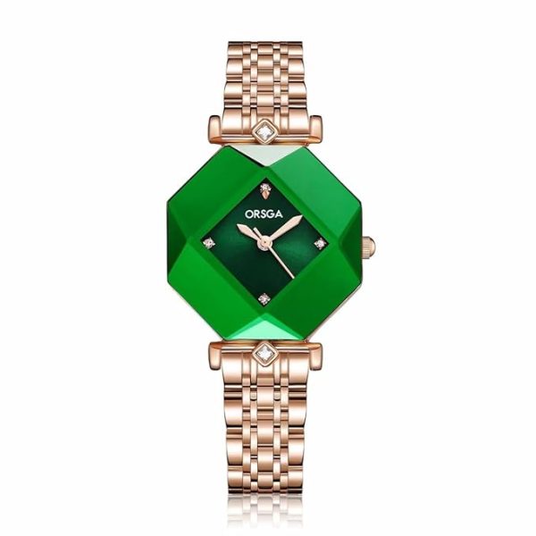 ORSGA Muse Women Watch Analog Latest Stylish Wrist Watch, Gift for Women, Birthday Gift, Anniversary, Green