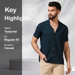 Men's Regular Fit Casual Shirt