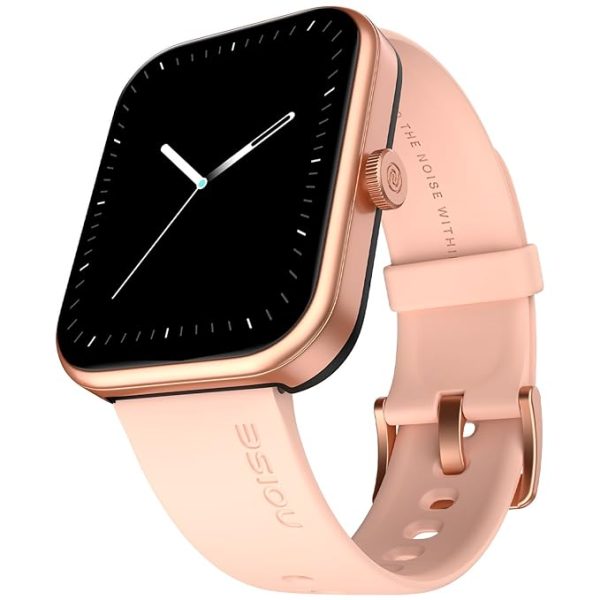 Noise ColorFit Pulse 3 with 1.96" Biggest Display Bluetooth Calling Smart Watch, Premium Build, Auto Sport Detection & 170+ Watch Faces Smartwatch for Men & Women - Blush Pink