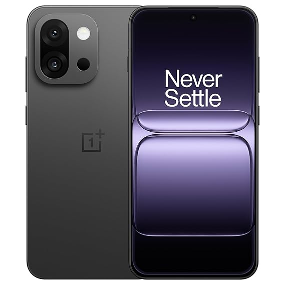 OnePlus 13s | Snapdragon® 8 Elite | Smarter with OnePlus AI | Lifetime Display Warranty | 12GB+128GB | Black Velvet