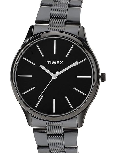 Timex 3 Hands Men Analog Black Dial Coloured Quartz Watch, Round Dial with 40 mm Case Width - TWTG73S