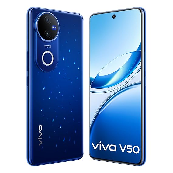 Vivo V50 5G (Starry Night, 12GB RAM, 512GB Storage) with No Cost EMI/Additional Exchange Offers