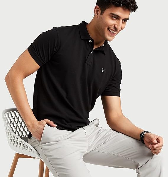 Men's Cotton Regular Fit Polo T-Shirt