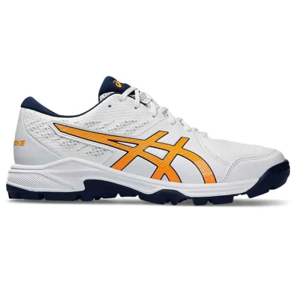 Cricket Shoes (White/Stadium Orange)