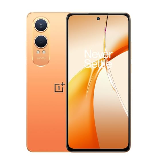 OnePlus Nord CE4 Lite 5G (Ultra Orange, 8GB RAM, 256GB Storage) | Lifetime Display Warranty | 5500 mAh Battery, 80W SUPERVOOC and Reverse Charging | 50MP Camera with OIS | 120Hz AMOLED Display