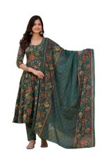 Cotton Blend Women Kurta Set