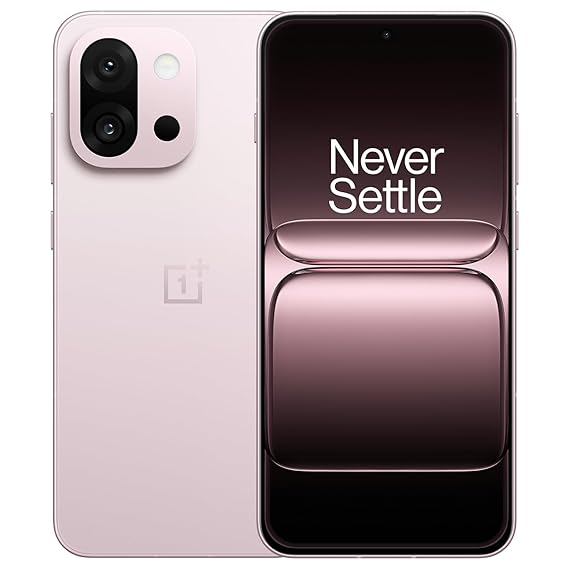 OnePlus 13s | Snapdragon® 8 Elite | Smarter with OnePlus AI | Lifetime Display Warranty | 12GB+128GB | Pink Satin