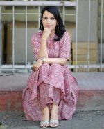 Women's Cotton Blend Floral Kurta with Pant