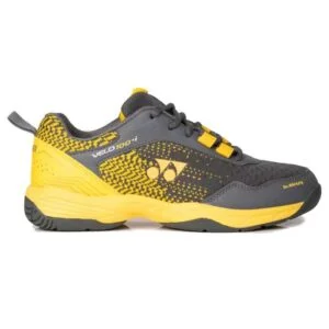 Mens Badminton Shoes (Steel Gray/Honey Mustard)
