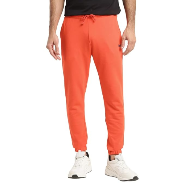 Men’s Solid Regular Fit Joggers
