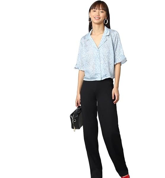 Women's High Rise Straight Pants