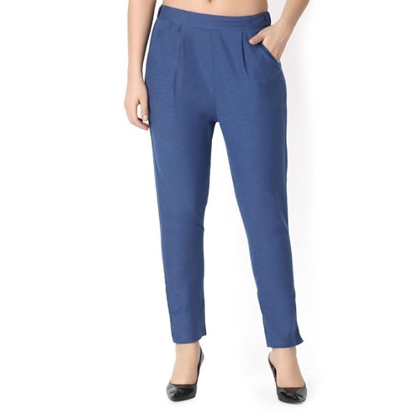Women’s Joggers – Soft High Waist Straight Fit Pants