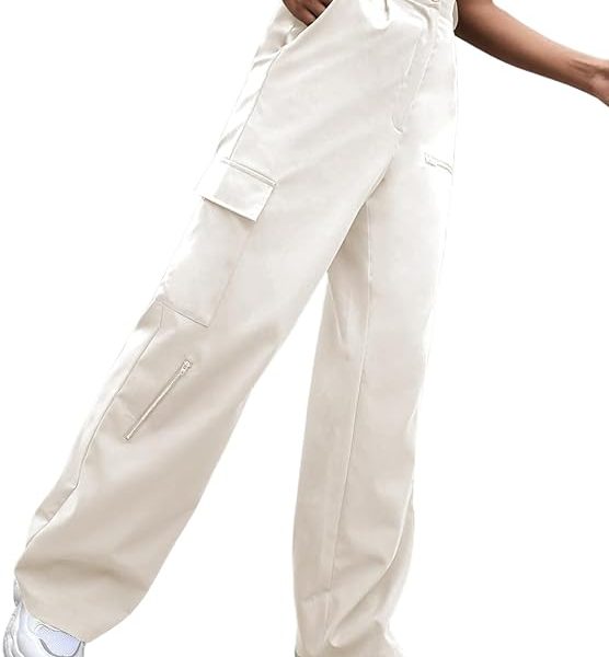 Women's Regular Fit High Rise Cargo Pant