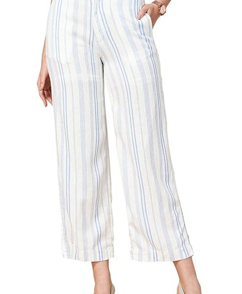 White Textured Full Length High Rise Formal Women Regular Fit Trousers