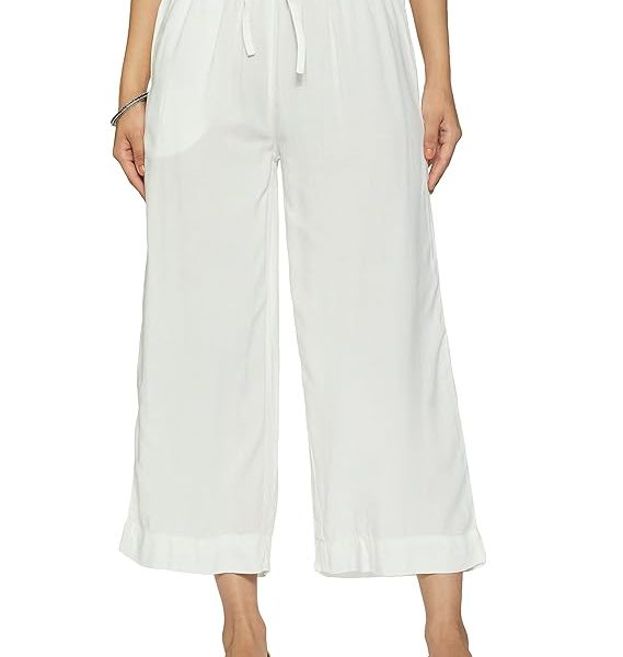 Women's Regular Fit Mid Rise Palazzo