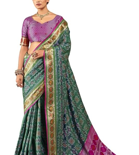 Women's silk saree for festival and Wedding with rich pallu Design sarees with blouse piece